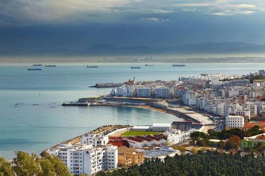 Landscape view of Gibraltar