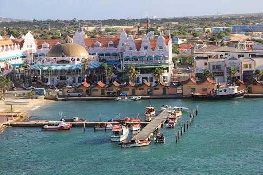 Landscape view of Aruba