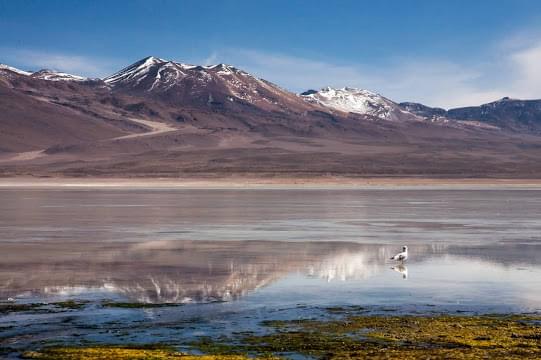 Landscape view of Kyrgyzstan