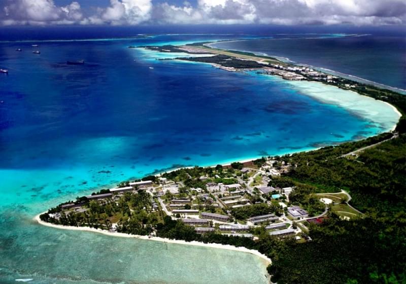 Landscape view of British Indian Ocean Territory