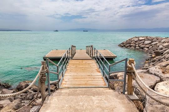 Landscape view of Kiribati