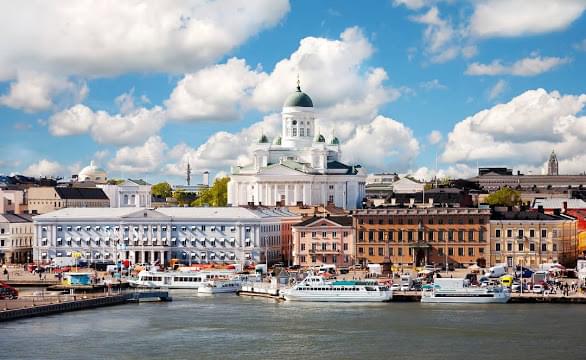 Landscape view of Finland