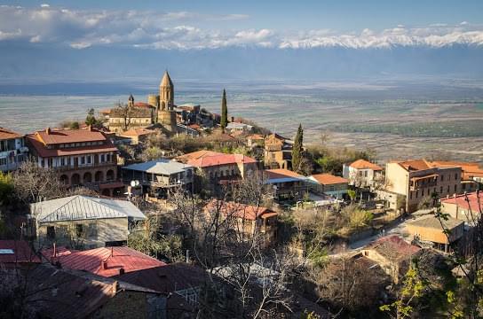 Landscape view of Armenia