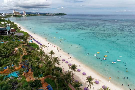 Landscape view of Guam}