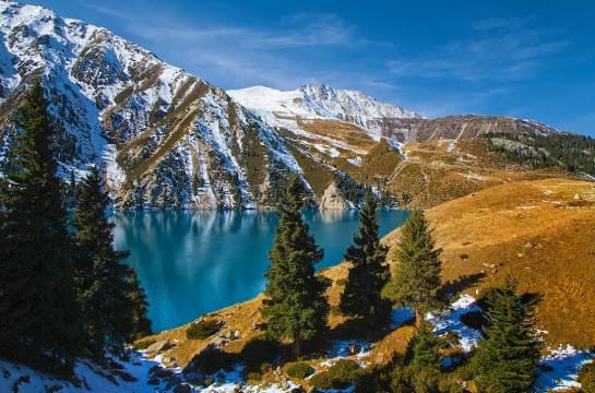 Landscape view of Kazakhstan}