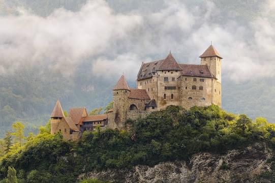 Landscape view of Liechtenstein}