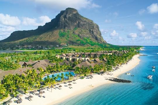 Landscape view of Mauritius