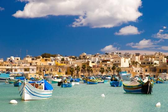 Landscape view of Malta