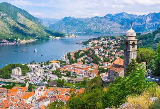 Landscape view of Montenegro}