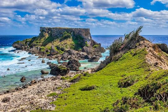 Landscape view of Saint Barthelemy