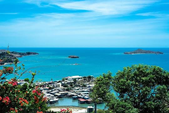 Landscape view of Papua New Guinea