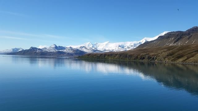 Landscape view of South Georgia