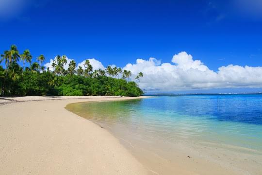 Landscape view of Wallis and Futuna