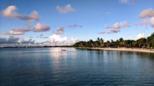 Landscape view of Tuvalu