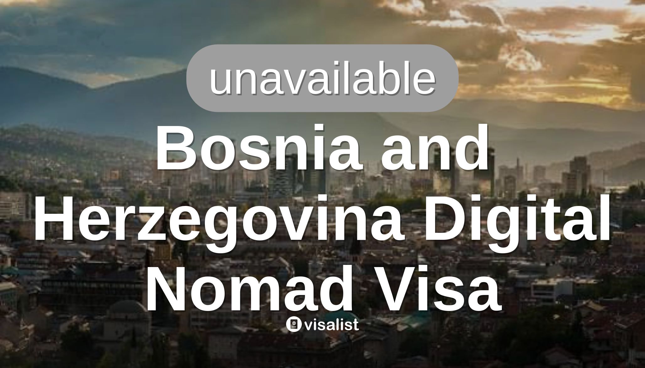 Bosnia And Herzegovina Digital Nomad Visa From Ukraine In 2024 Visa List   Preview 