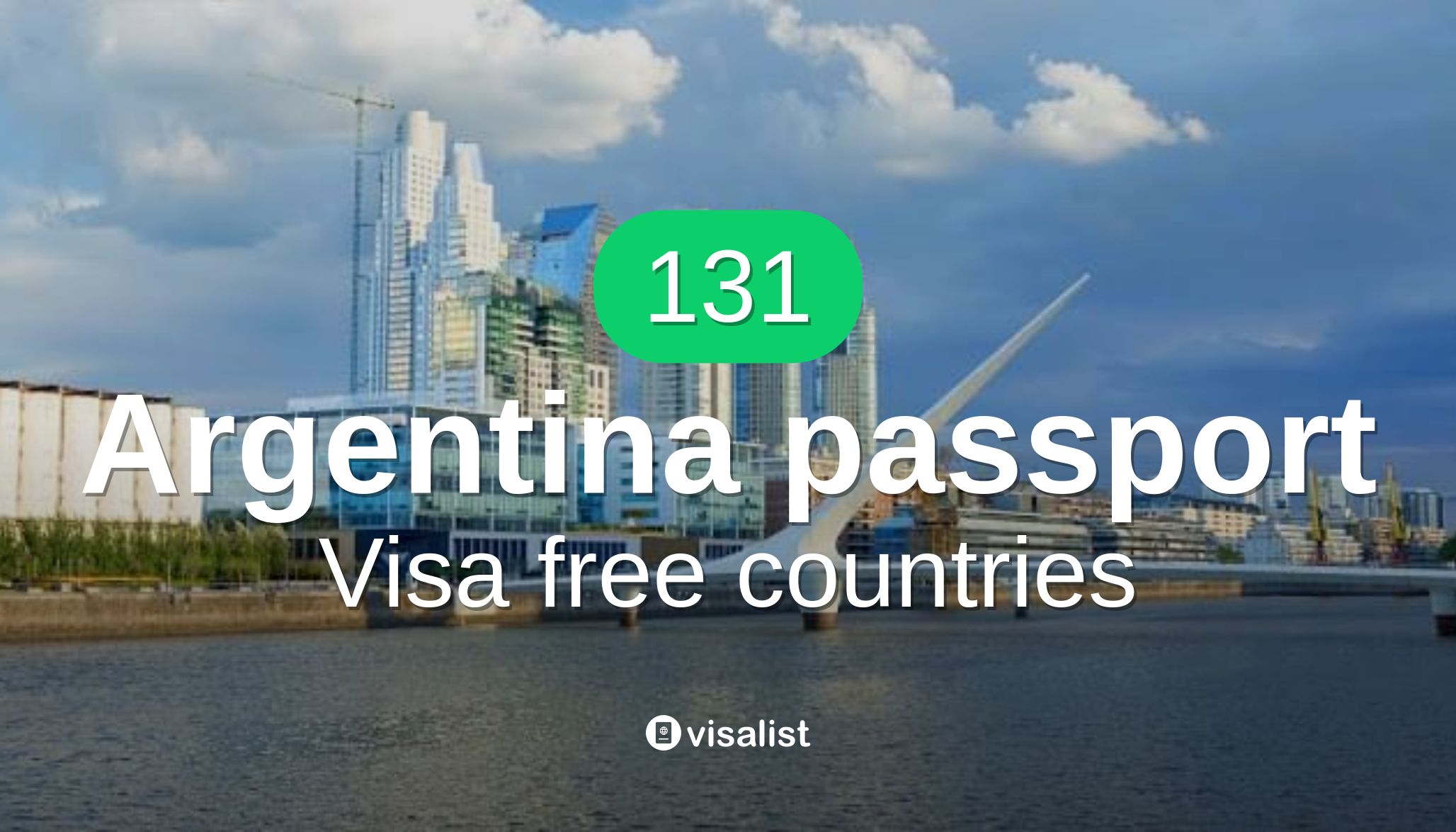 Argentina passport visa free countries to travel in 2024 Visa List
