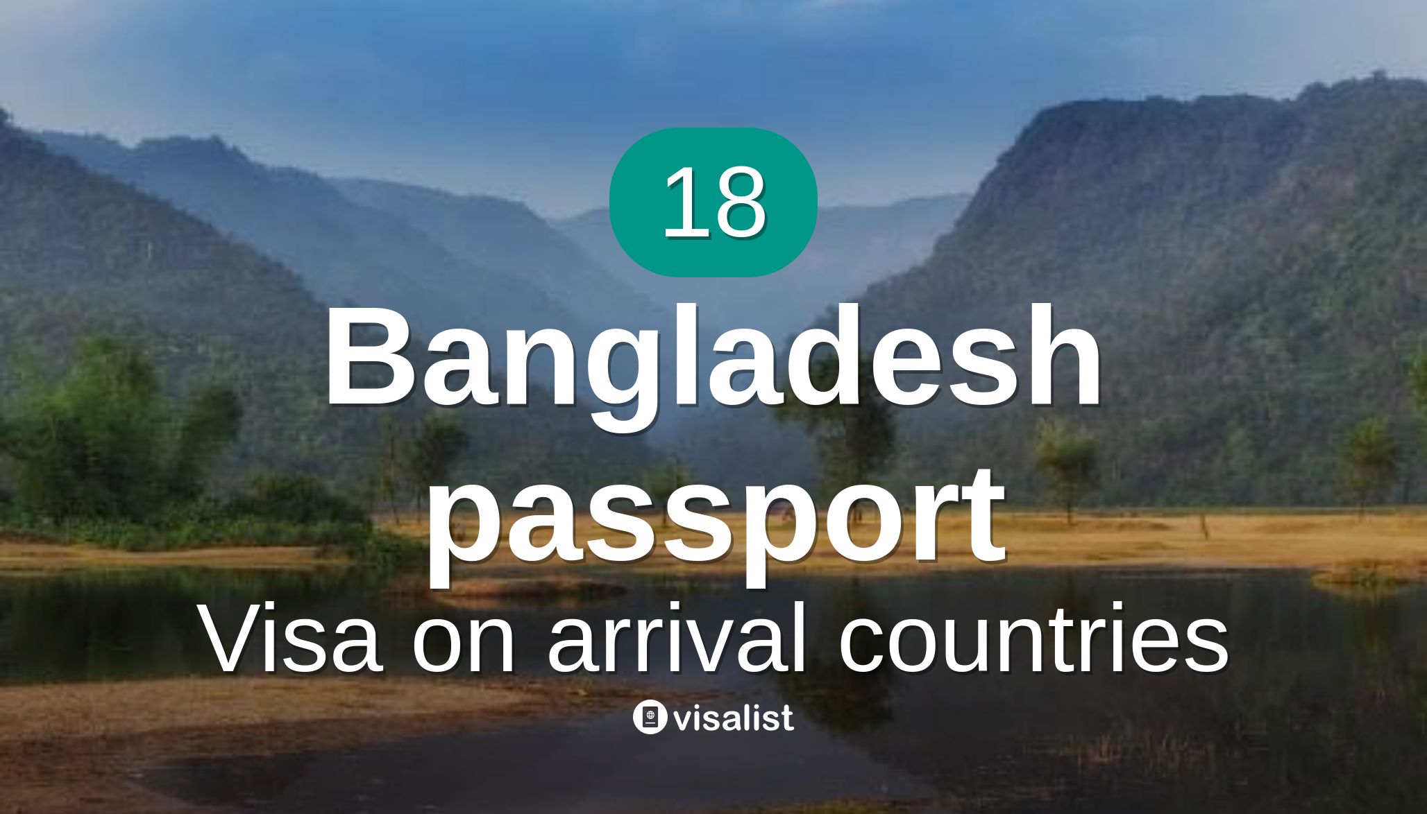 Bangladesh passport visa on arrival countries to travel in 2024 Visa List