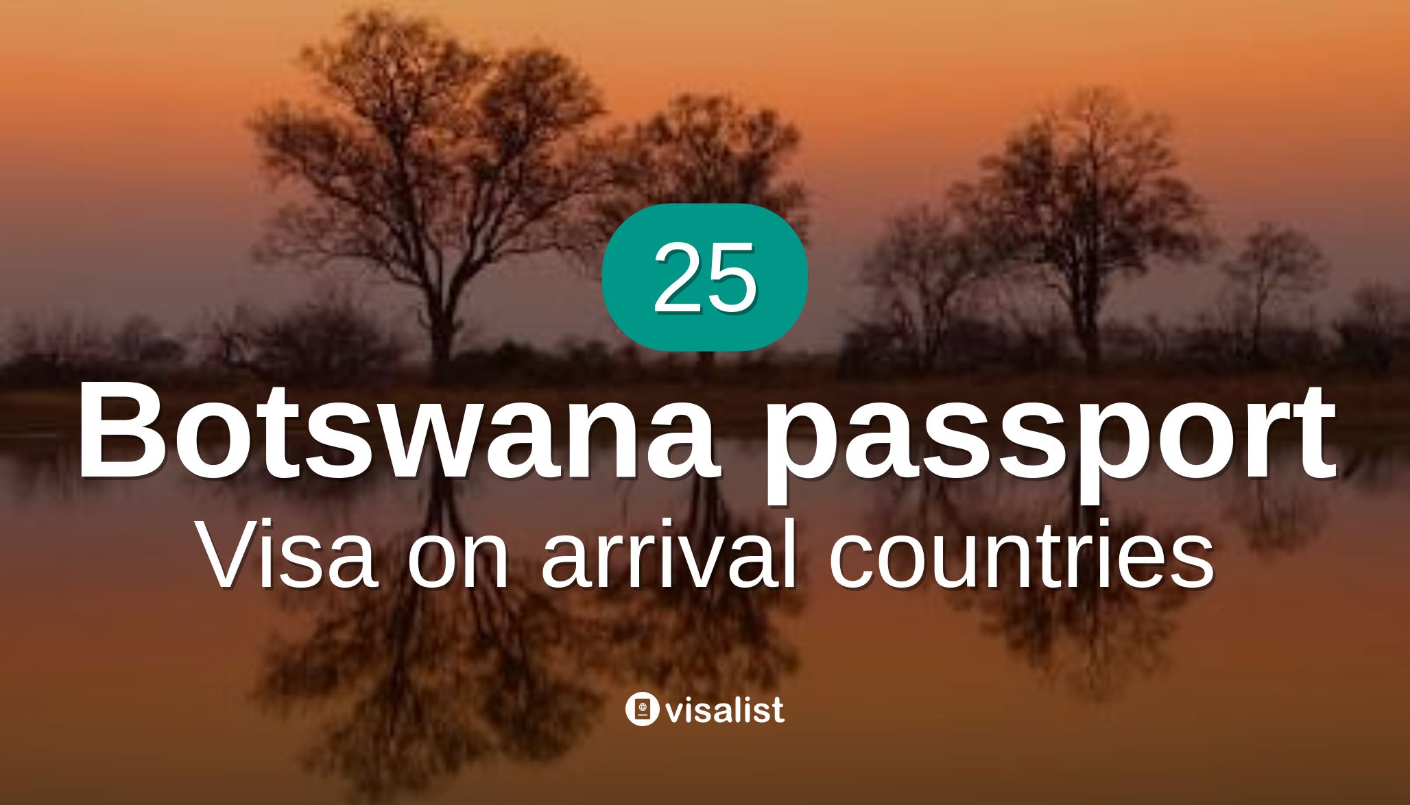 Botswana Passport Visa On Arrival Countries To Travel In 2024 Visa List 9165