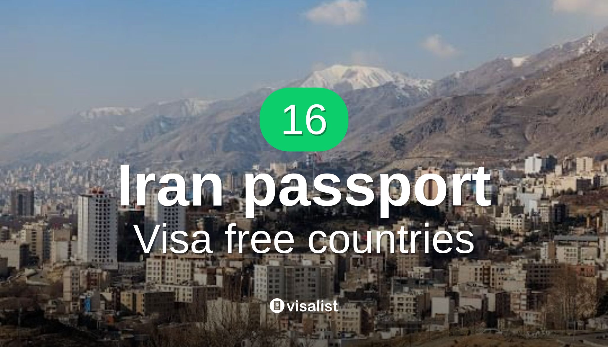 Iran passport visa free countries to travel in 2024 Visa List