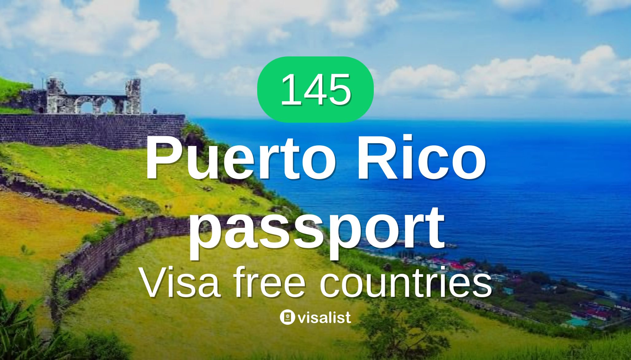 Puerto Rico passport visa free countries to travel in 2024 Visa List