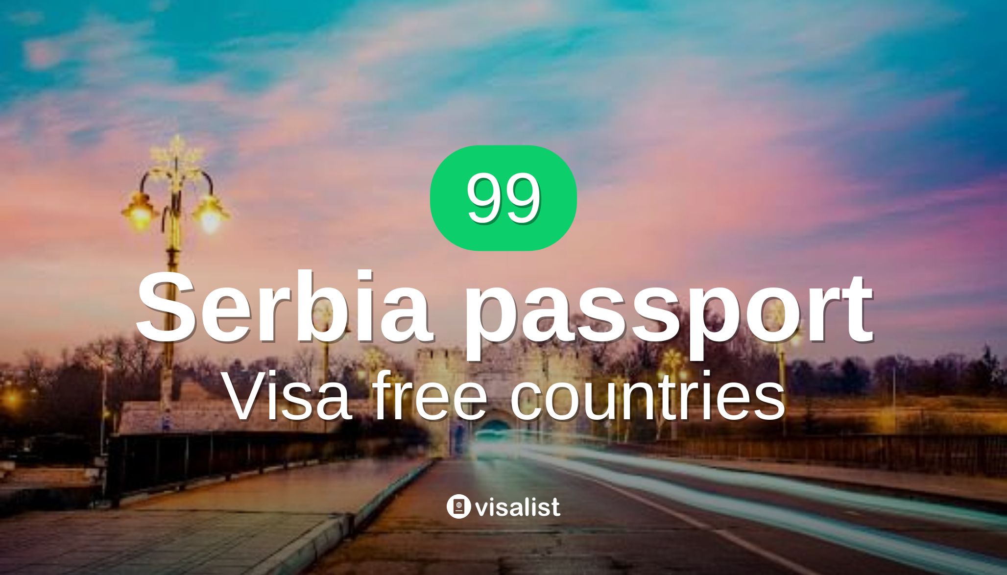 serbia visit visa fee