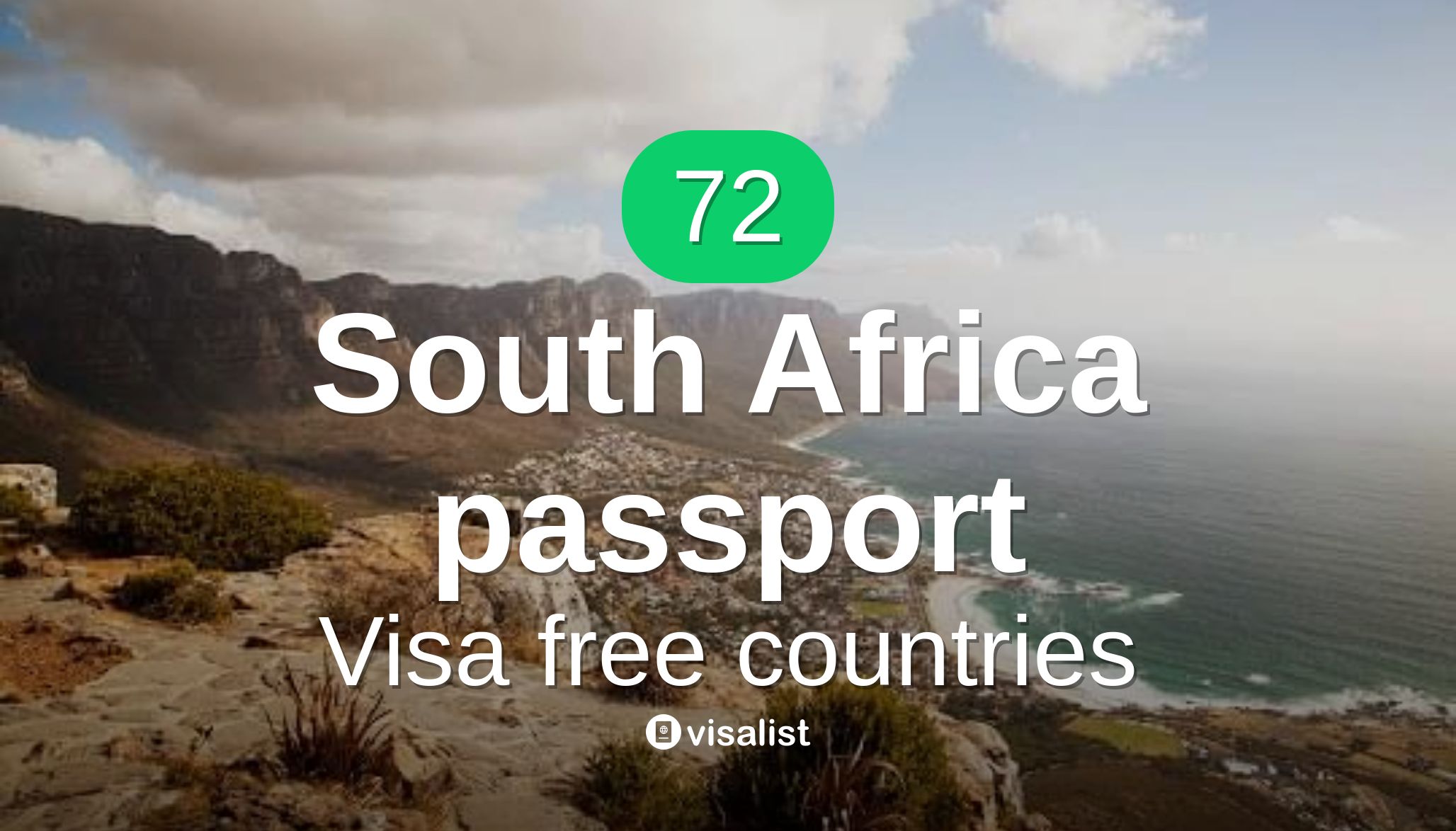 South Africa passport visa free countries to travel in 2024 Visa List