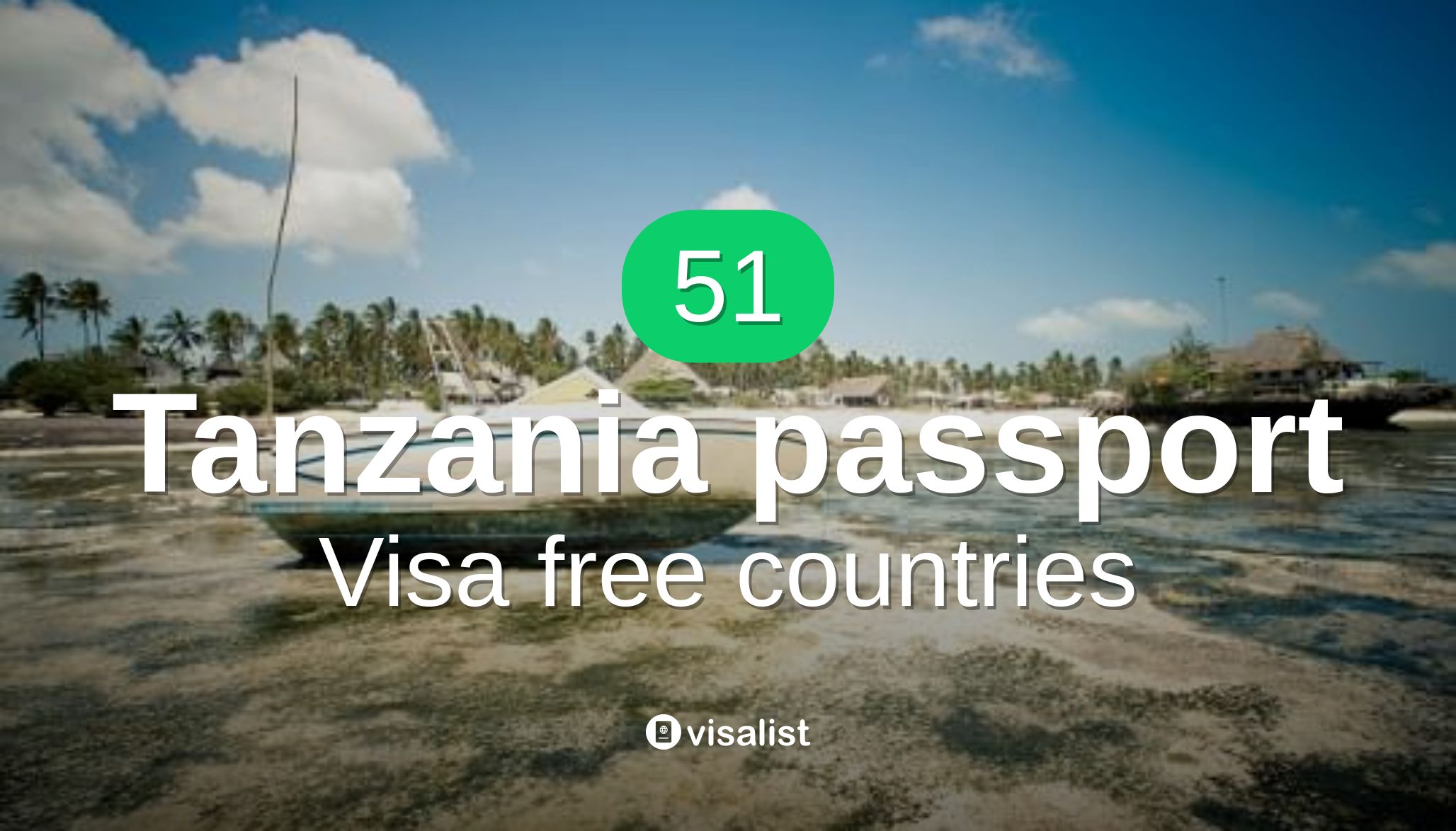 Tanzania passport visa free countries to travel in 2024 Visa List