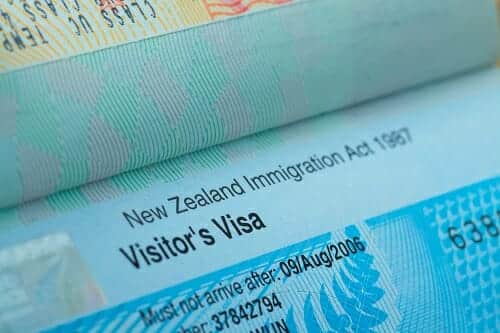 Picture of New Zealand visa